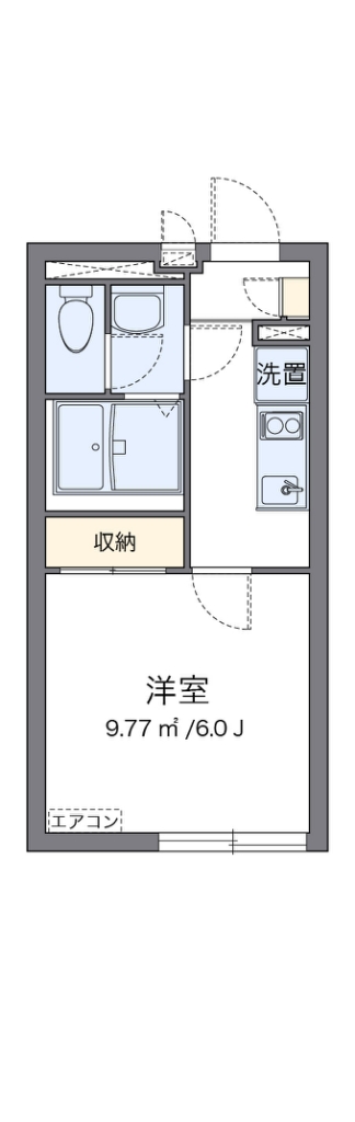 クレイノサンヒルズ 間取り図