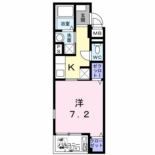 カーサ・カメリア 間取り図
