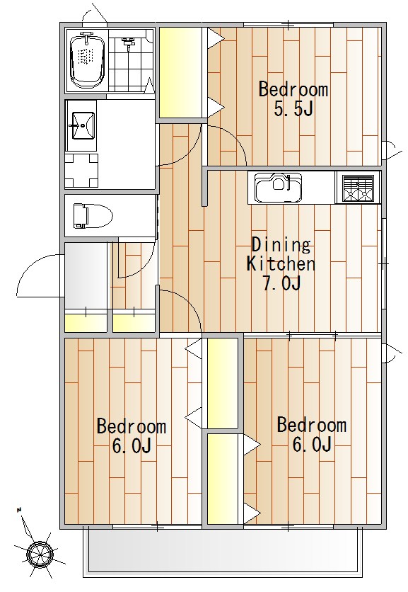 カーサST2 間取り図