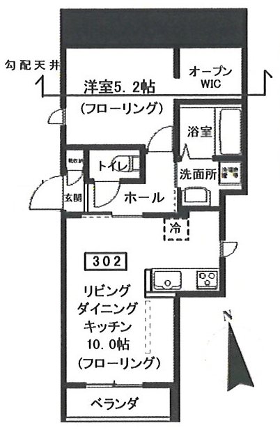 Dio dell&amp;#39; acqua 西大井  間取り図