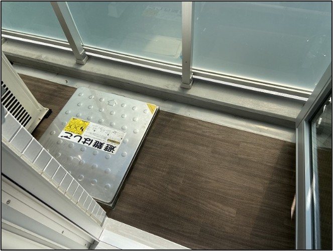 ZOOM新宿下落合 ベランダ