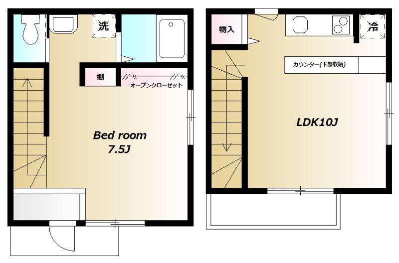 Harch初台 間取り図