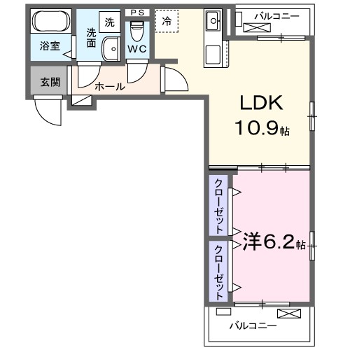 メゾン　アイティ　クイーン 間取り図