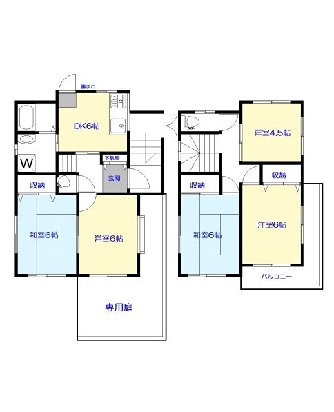 八雲3丁目戸建 間取り
