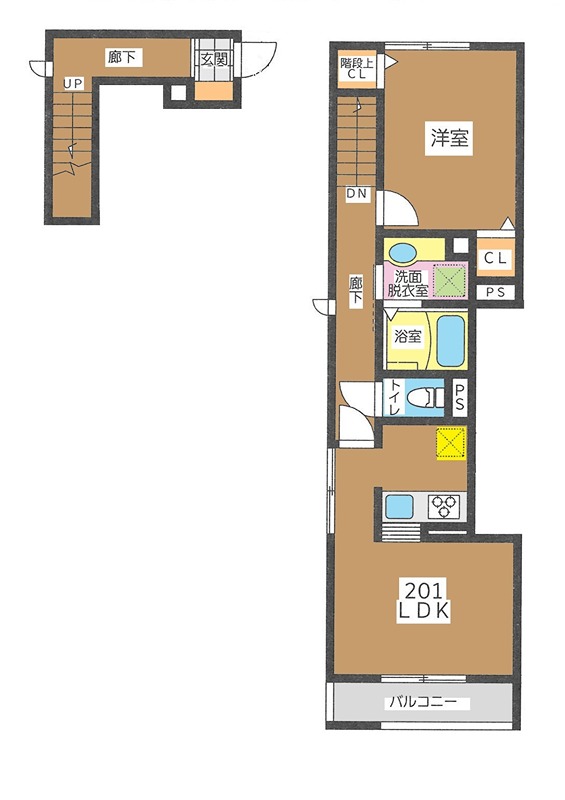 グレース洗足 間取り図