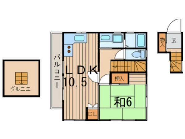 クレセンテ 間取り図