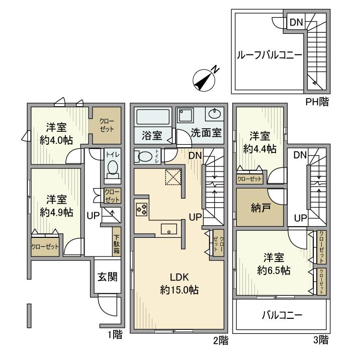 上池袋戸建 間取り