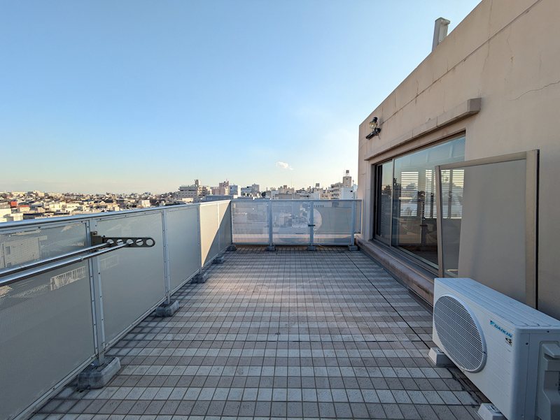 アルクス自由が丘 ベランダ