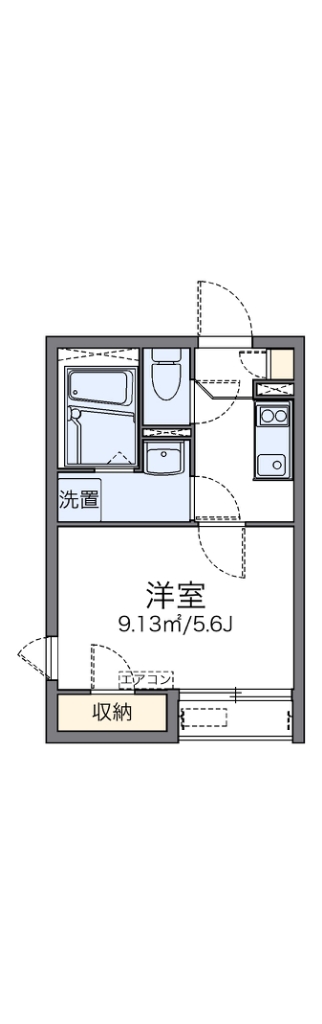 レオネクストソレイユ松原 間取り図
