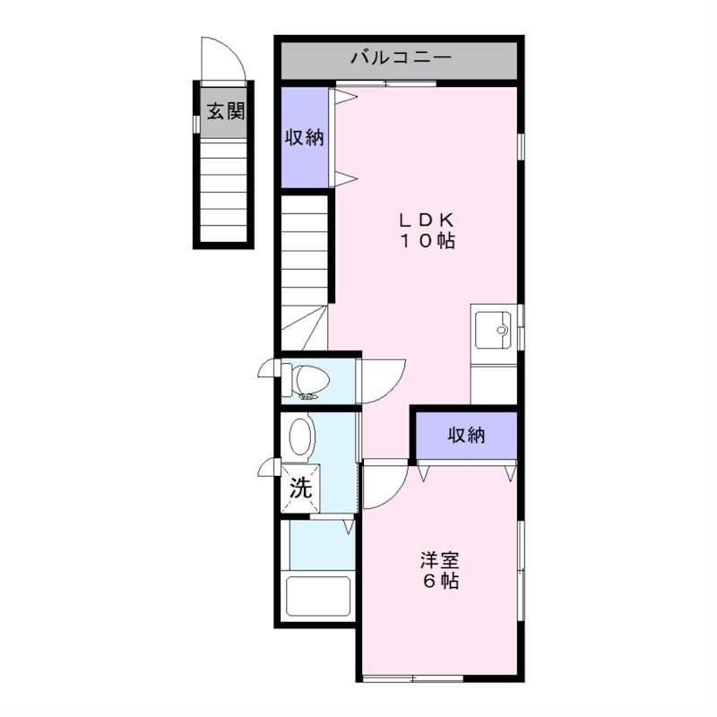 パークス三和 間取り図