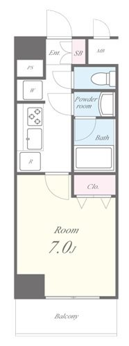 水神櫻郷レジデンス 0402号室 間取り