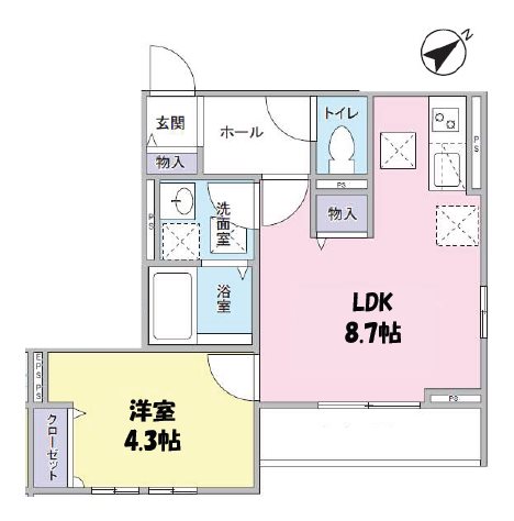 プロージット 間取り図