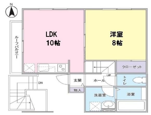 マリベール・フォンテ２ 間取り図