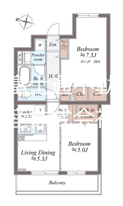 SYMPHONY PARK 404号室 間取り