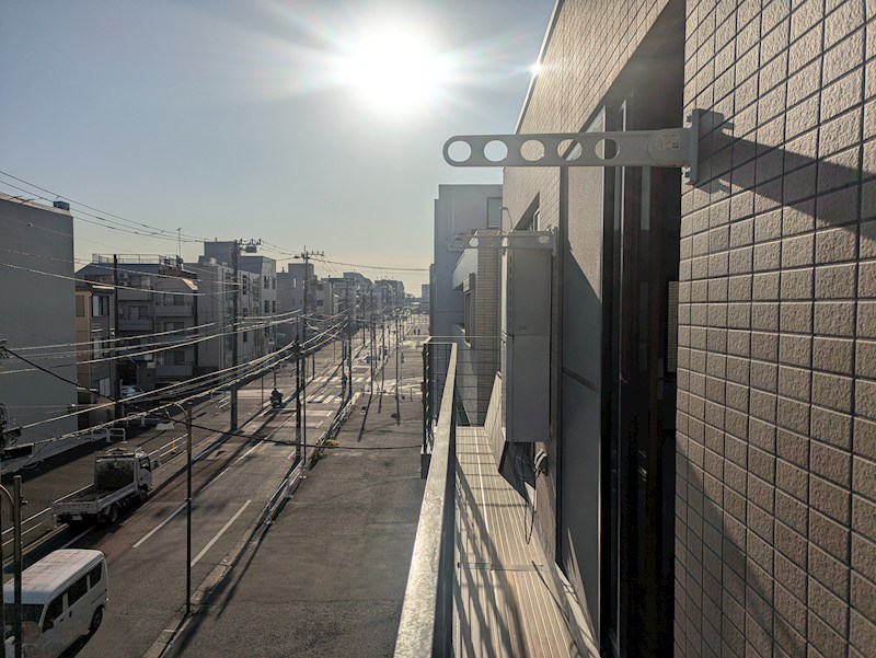 シノン原町 ベランダ