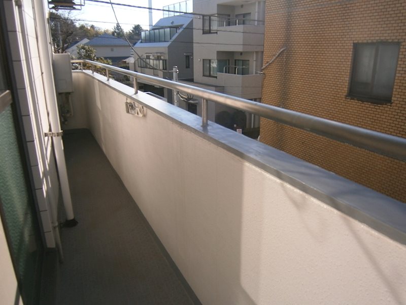 ファミール富士見ヶ丘 ベランダ