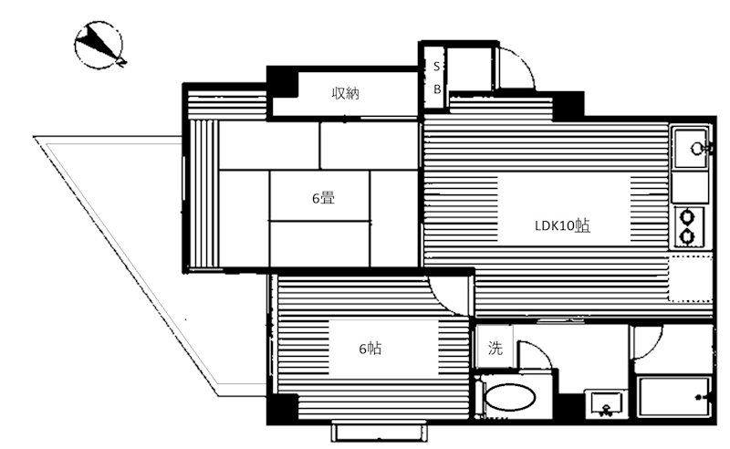 グリーンヒル文京 501号室 間取り
