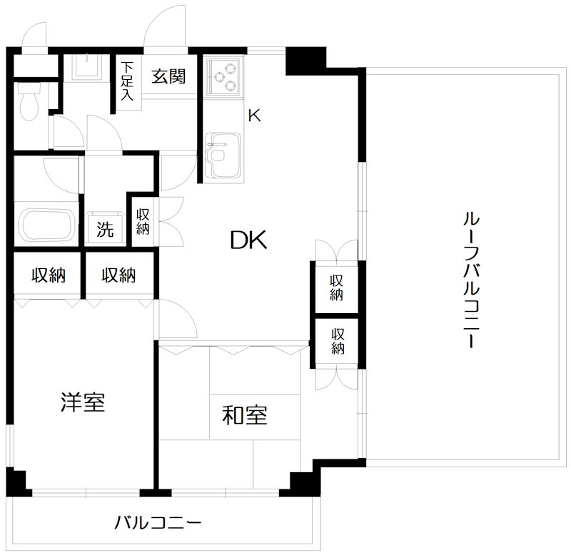 サンシティー要町 401号室 間取り