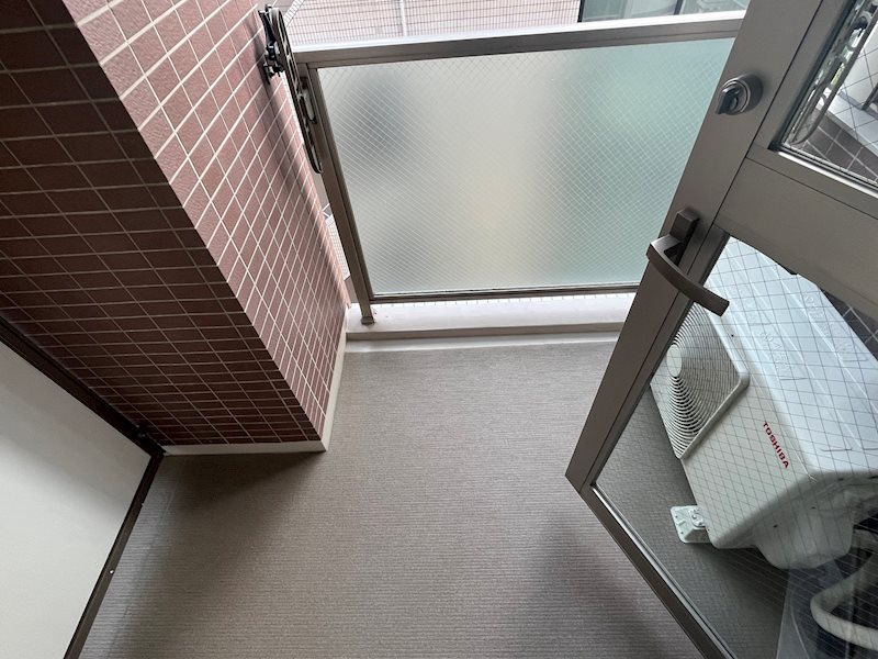 カスタリア高輪台 ベランダ