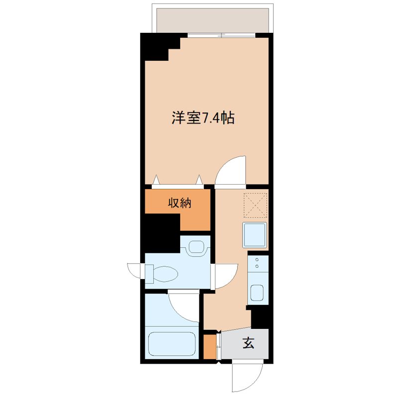 リベール西片 601号室 間取り