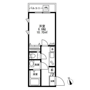 モン・シャトー新高円寺新館 301号室 間取り