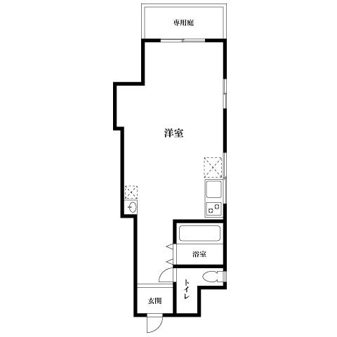 コーポサトー 間取り図