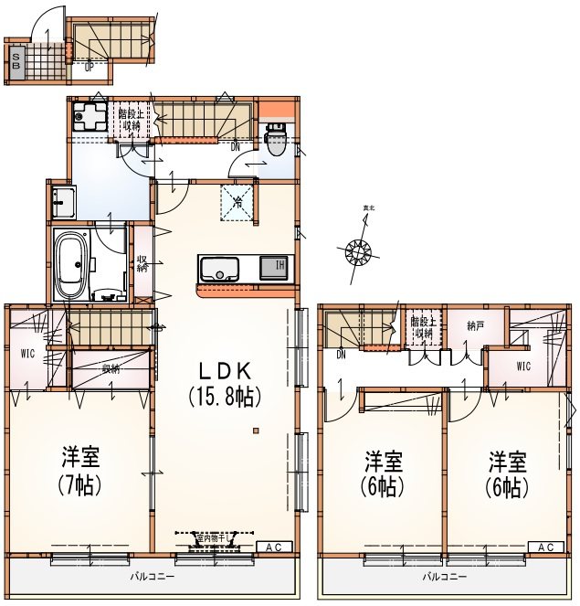 ステージクォリアップ経堂 202号室 間取り