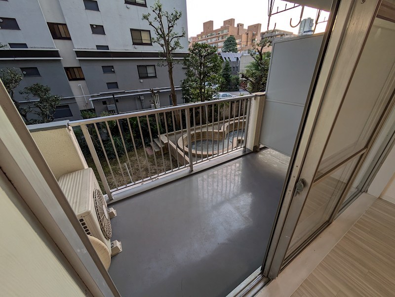 コーポ高輪 ベランダ