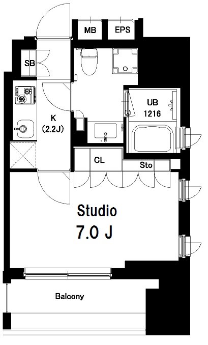 中目黒ウエスト 603号室 間取り