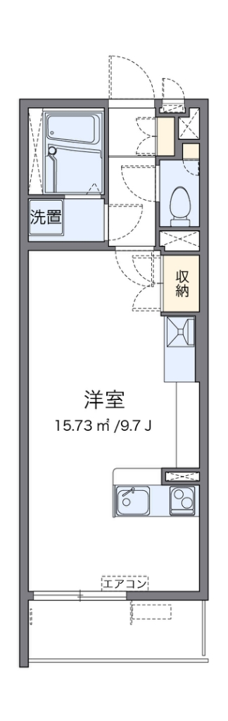レオネクスト亜土 205号室 間取り