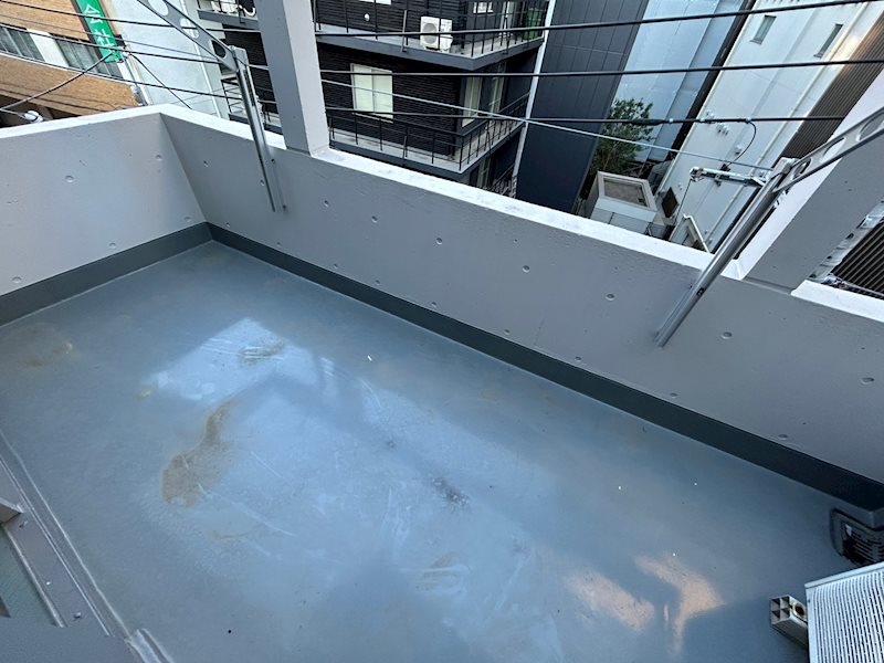 エムサ湯島 ベランダ