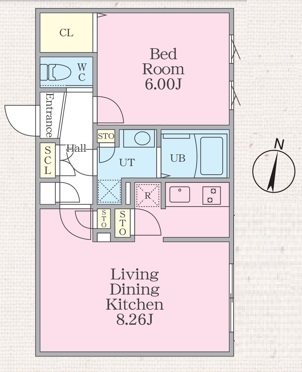 GRAN PASEO 明大前Ⅱ 間取り図