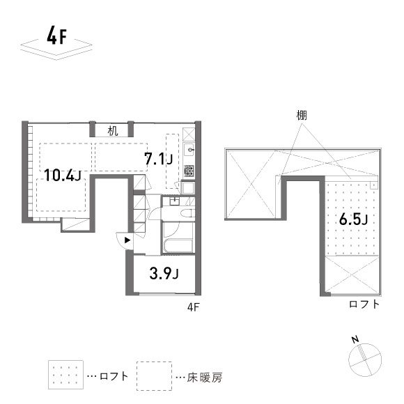 Clavier 間取り図