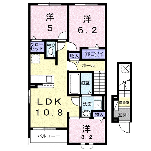 アンソレイユもみじ山 間取り図
