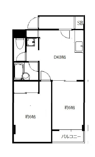 グランパ用賀 間取り図