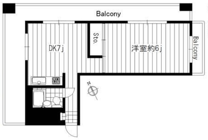 サーラ白金 間取り図