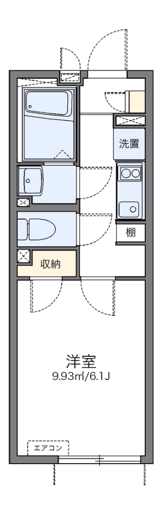 レオネクストオーロラハイツ中野 間取り図