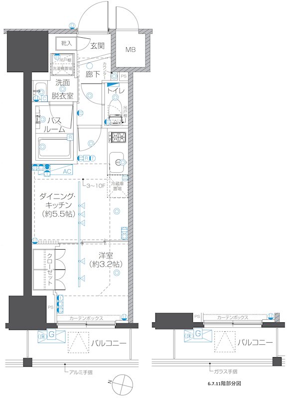 ZOOM本郷 間取り図