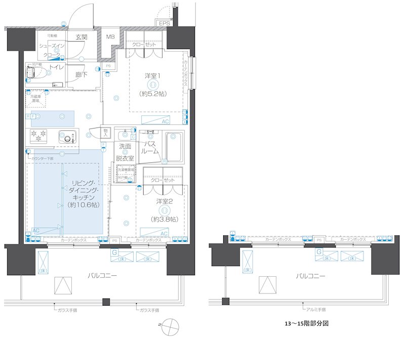 ZOOM本郷 間取り図