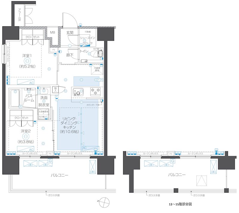 ZOOM本郷 間取り図