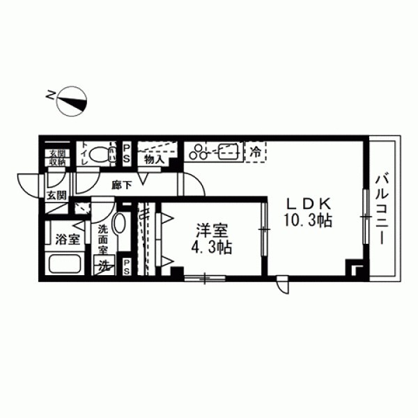 Skye Thira 間取り図