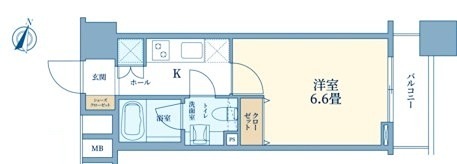 ファーストリアルタワー新宿 間取り図