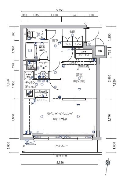 アルテシモカーロ 間取り図