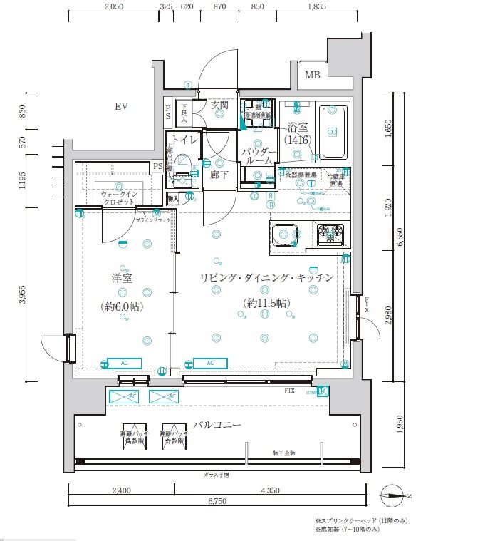 アルテシモレフィナ 間取り図