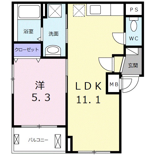 サンライフ文京 間取り図