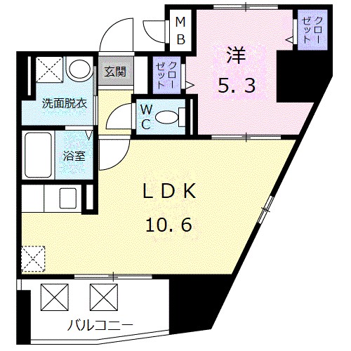 グランドルチェ　白山 間取り図