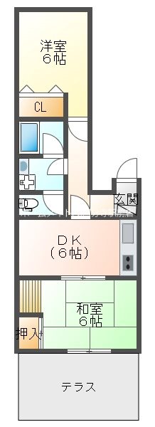 第一荻窪コーポ 間取り図