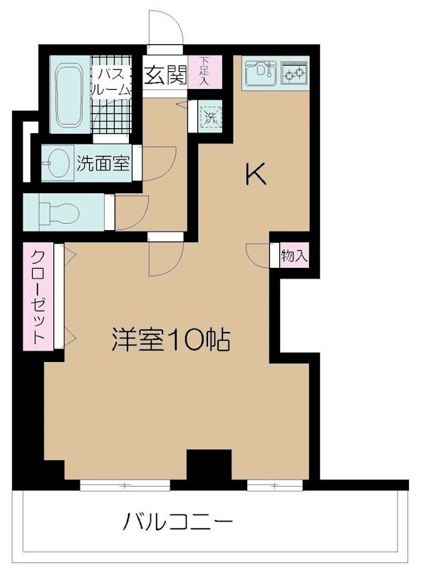 サンピア西須賀 間取り図