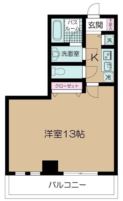 サンピア西須賀 間取り図