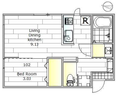 yakumo-graphy 間取り図